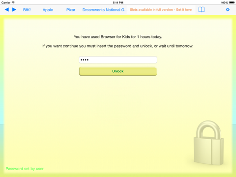 Screenshot #6 pour Browser for Kids Lite – Parental control safe browser with internet website filter