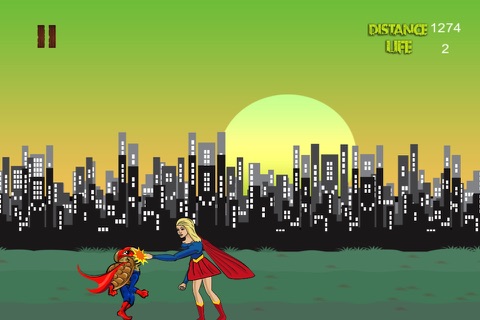 A Fireball Speedy Superhero Knight Super Powers - Comic Origins Heroes Games Free screenshot 3