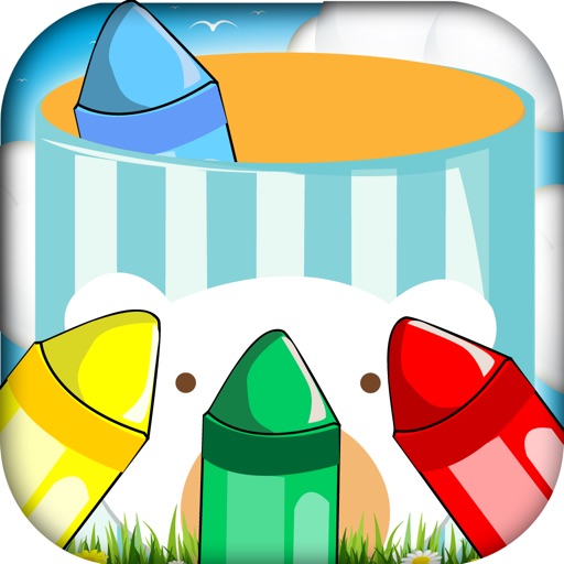 Crayon Collector Invasion – Fast Falling Game for Kids Paid Icon