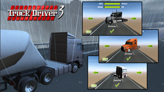 Truck Driver 3 : Rain and Snow Trucking 3D screenshot 2