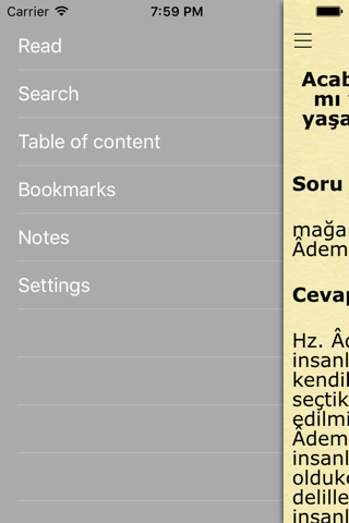 Sorularla islamiyet (Islamic Questions and Answers in Turkish) screenshot 2