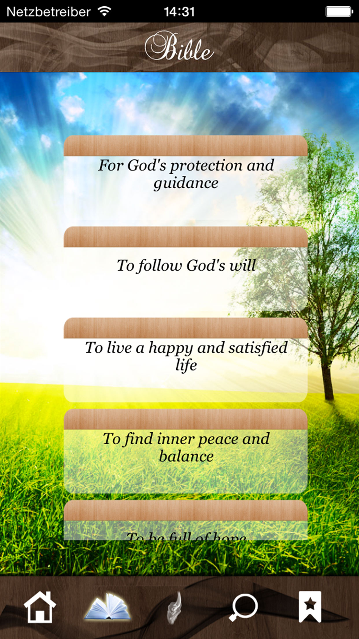 Bible App for Everyday Life - Quotes & Divine Features