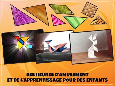 Screenshot #5 pour Puzzles Tangrams Swipea Pour Enfants: Safari Jardin
