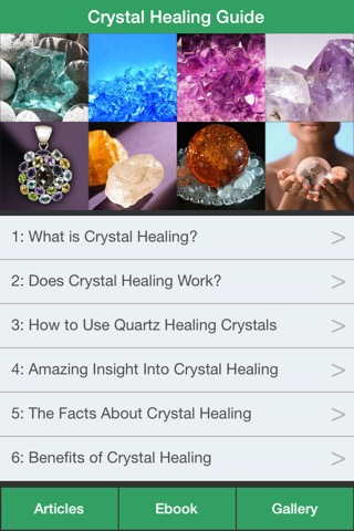 Crystal Healing Guide - Learn How To Use Crystals For Healing !のおすすめ画像1