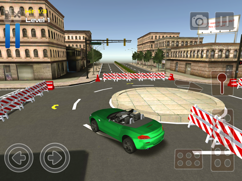 Sport Car City Parking iPad screenshot