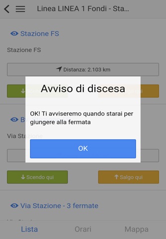 Infomobilita Fondi screenshot 4