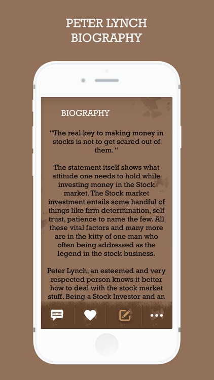 Stock Investment Quotes - Peter Lynch edition