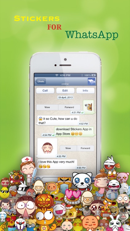 Stickers for Facebook Messenger, WeChat, Viber & WhatsApp...etc