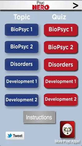 Game screenshot PsycHero - - Test Prep for AP Psychology, GRE, EPPP and NCLEX Exams hack