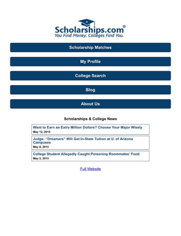 Screenshot #4 pour Scholarships.com