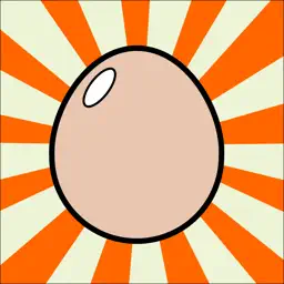 Mr Egg jumps up and down in an endless way to his home app icon