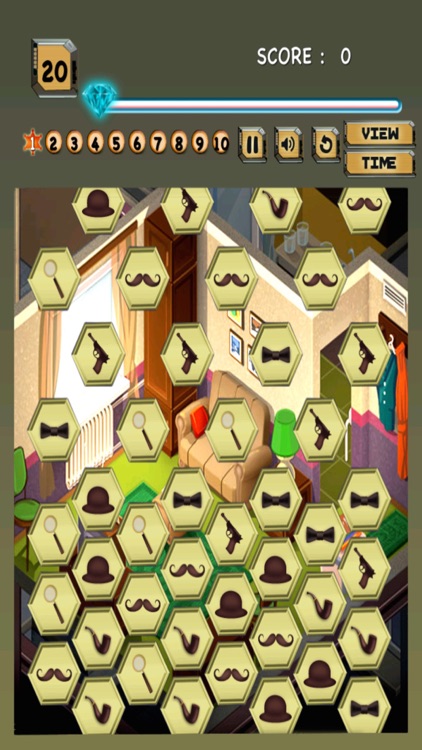 The Great Mystery Detective Puzzle FREE - A Hidden Manor Match Case Game