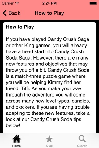 Ultimate Guides: Soda Saga screenshot 2