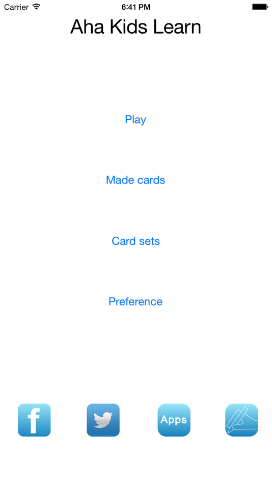 #5. Aha Kids Learn --- A Flashcards build and show tool (iOS) โดย: Ming-hua Wu
