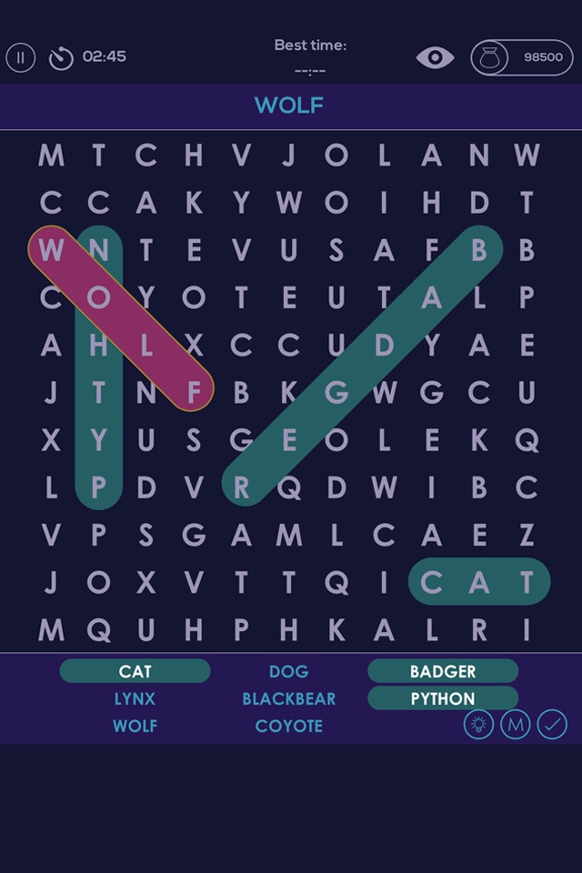 Daily Word Search - Speed Crossword Connect Puzzle screenshot 3