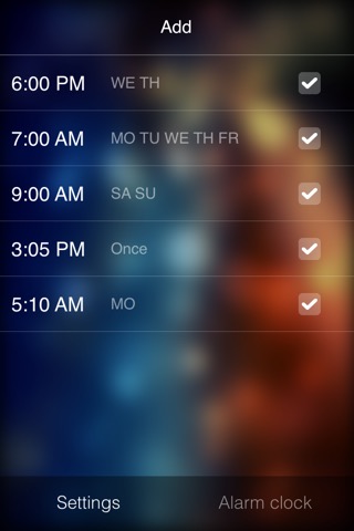 Alarm Clock Widgetのおすすめ画像5