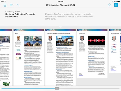 Inbound Logistics 2015 Planner for iPad screenshot 3