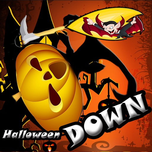 halloween game fall down easy and fun kids free