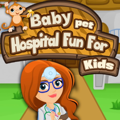 Baby Pet Hospital fun for Kids iOS App