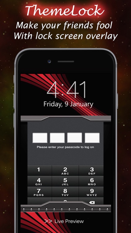 ThemeLock - Custom Lock Screen Wallpapers & Backgrounds maker