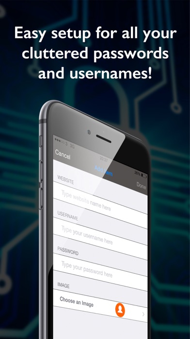 Screenshot #2 for PassMaster - #1 Password Manager For iOS 8!