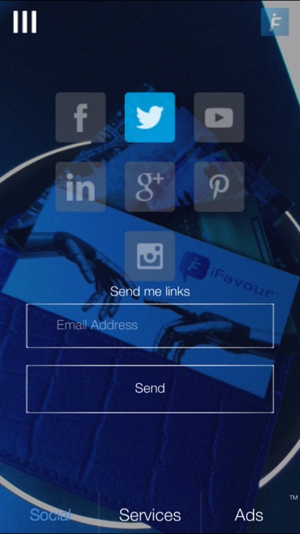 iFavour Social media | Services | Ads - Scan and reader for Augmented Reality Media