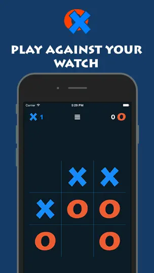 Скриншот XO - TicTacToe On Your Watch на iPhone 1