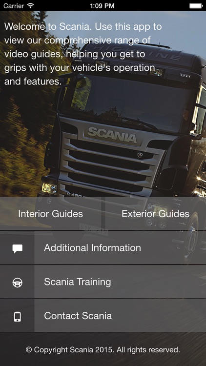 Scania Truck Handover