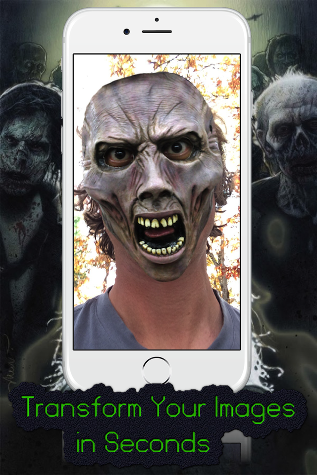 Mask Booth - Transform into a zombie vampire or scary clown