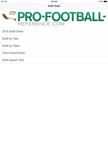 Screenshot #4 pour Pro Football Draft Machine