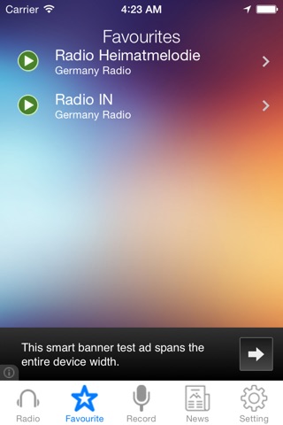 Germany Radio News Music Recorder screenshot 3