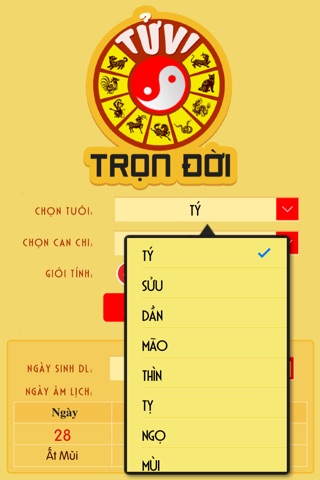 Tử Vi Trọn Đời screenshot 2