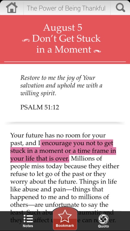 The Power of Being Thankful