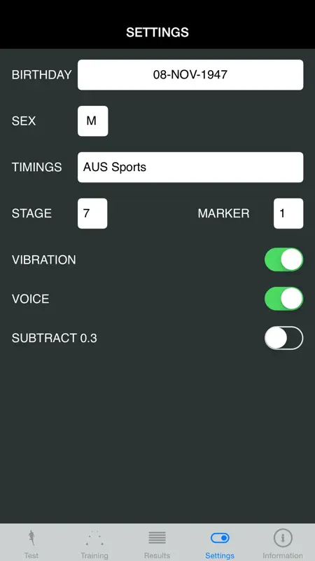 BEEP TEST TRAINER screenshot 5 of 5
