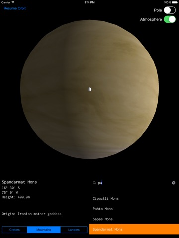 Venus Explorer screenshot 3