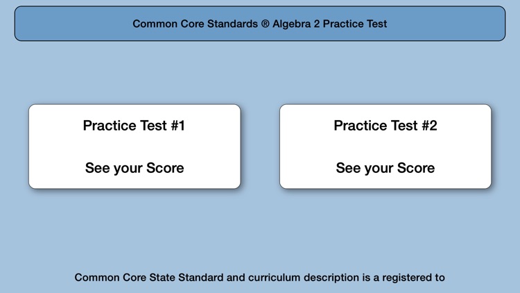 Common Core Math Algebra-II Practice Test screenshot-4