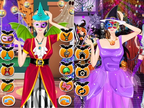 Screenshot #6 pour Halloween Costume Party Dress Up - Spa Salon maquillage effrayant & robe Design filles jeu de relooking enfants ados