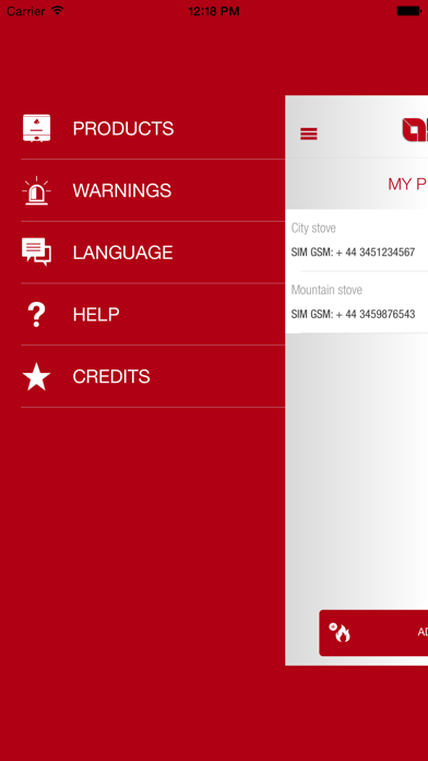 App screenshot