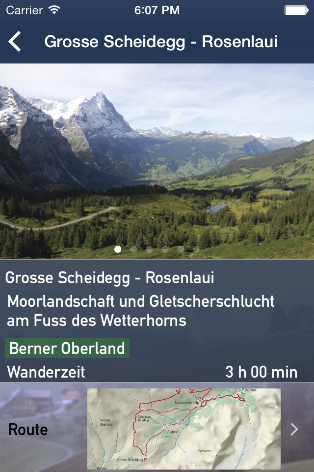 Genusswandern Schweiz screenshot 2