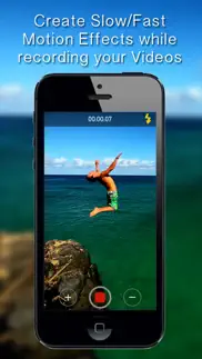video speed - real time slow & fast motion camera and video editor iphone screenshot 1
