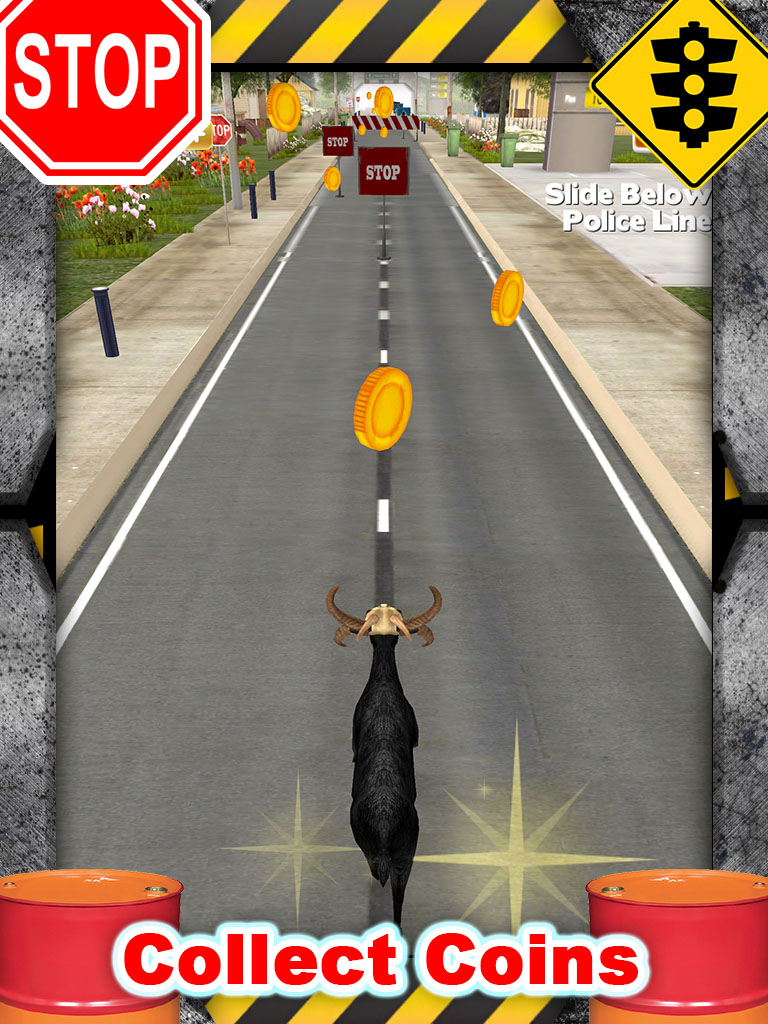 3D Goat Rescue Runner Simulator Game for Boys and Kids FREE screenshot 8