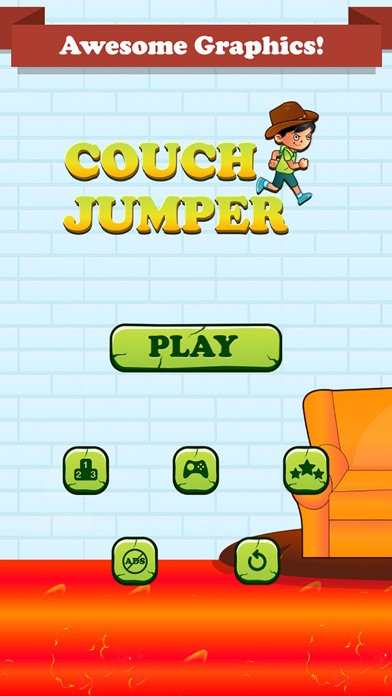 Screenshot #1 pour Speed Couch Man Jump