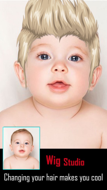 Insta Wig Studio - Hair Editor Booth to Design Hairstyle plus Change Color Effects