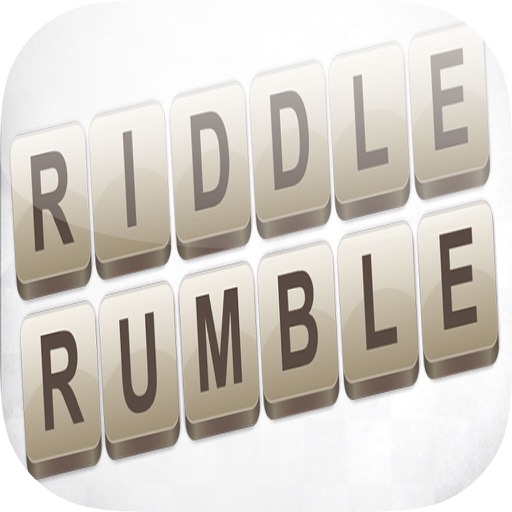 Riddle Rumble - Learn And Scramble English Vocabulary iOS App