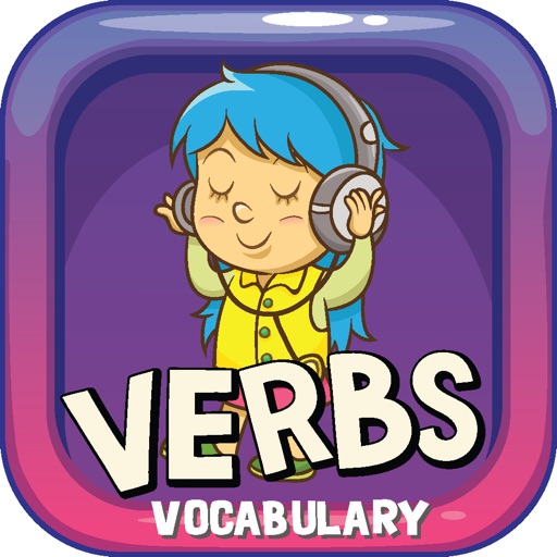 Baby Learn Verbs Flashcards: English Vocabulary Learning Icon