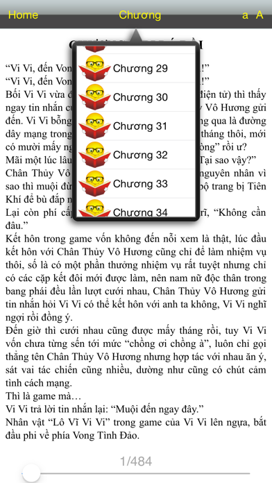 Screenshot #3 pour Tiểu Thuyết Chọn Lọc, Tình Cảm, Lãng Mạng