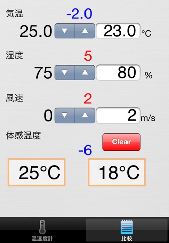 Thermal Comfort Index screenshot 3