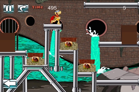 A Turtle Ninja Super Hero FREE - Sewer Escape Adventure Dash screenshot 3