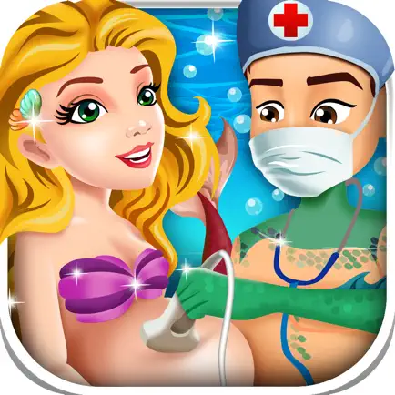 Mommy's Mermaid Newborn Baby Spa Doctor - my new salon care & make-up games! Cheats