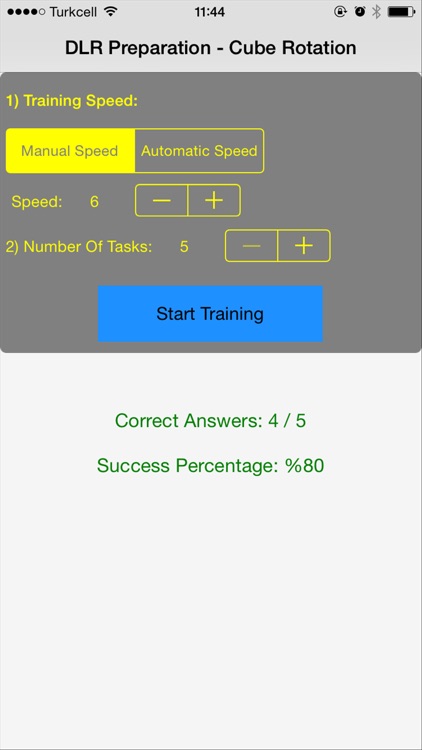 DLR Test - Cube Rotation Module (ROT) Training
